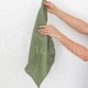 Soft linen kitchen towel 35x50 GREEN